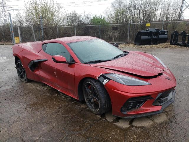 1G1YA2D41P5118816 - 2023 CHEVROLET CORVETTE STINGRAY 1LT BURGUNDY photo 4