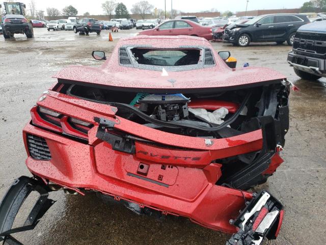 1G1YA2D41P5118816 - 2023 CHEVROLET CORVETTE STINGRAY 1LT BURGUNDY photo 6