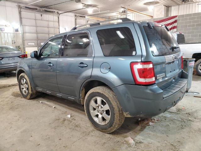 1FMCU0E70AKC49441 - 2010 FORD ESCAPE LIMITED BLUE photo 2