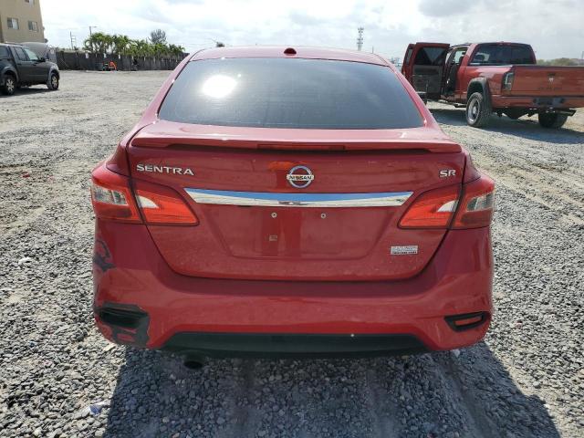 3N1AB7AP9JY310595 - 2018 NISSAN SENTRA S RED photo 6