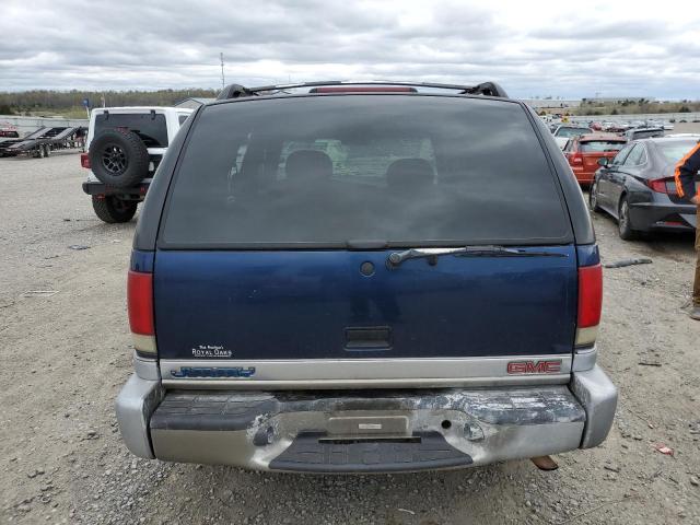 1GKDT13W112139787 - 2001 GMC JIMMY BLUE photo 6