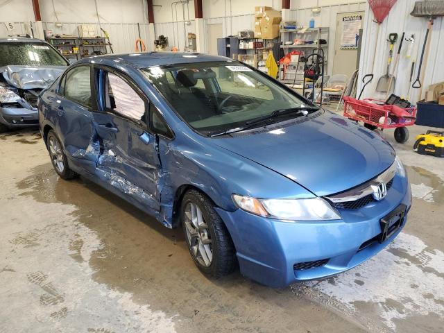 19XFA1F61AE087084 - 2010 HONDA CIVIC LX-S BLUE photo 4