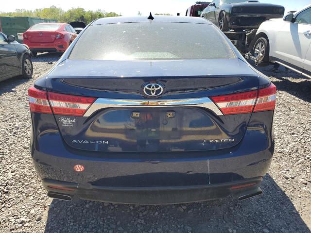 4T1BK1EB8DU026083 - 2013 TOYOTA AVALON BASE BLUE photo 6