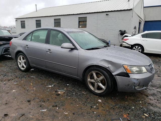 5NPEU46F37H225006 - 2007 HYUNDAI SONATA SE GRAY photo 4