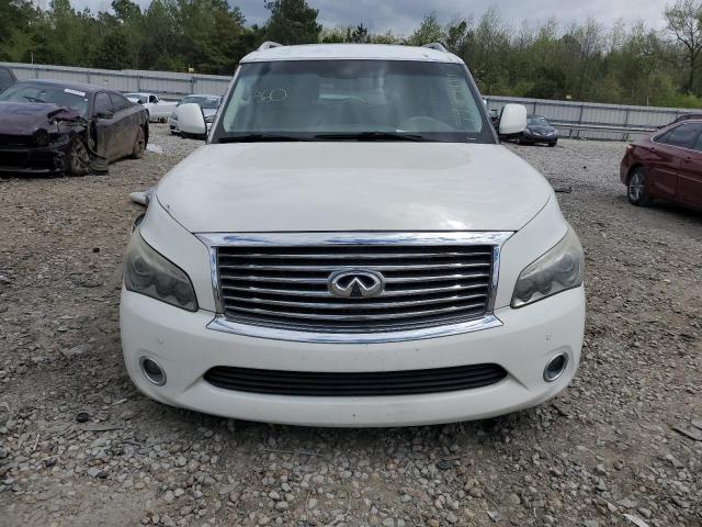 JN8AZ2NF6C9519366 - 2012 INFINITI QX56 WHITE photo 5