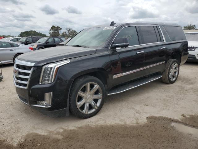1GYS3HKJ2JR139302 - 2018 CADILLAC ESCALADE ESV LUXURY BLACK photo 1