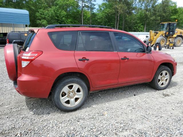 JTMZF4DVXAD019006 - 2010 TOYOTA RAV4 RED photo 3