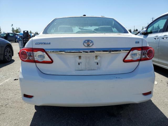 5YFBU4EE0CP008571 - 2012 TOYOTA COROLLA BASE WHITE photo 6