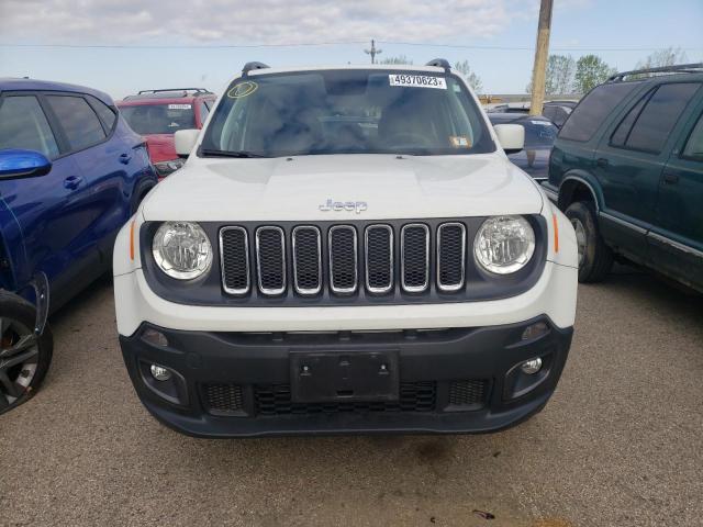 ZACCJBBB2JPJ01327 - 2018 JEEP RENEGADE LATITUDE WHITE photo 5