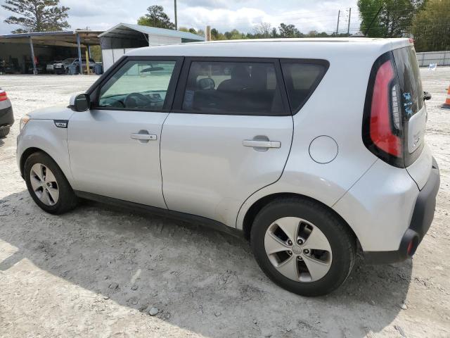 KNDJN2A24F7812421 - 2015 KIA SOUL SILVER photo 2