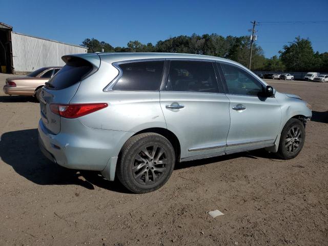 5N1AL0MNXDC327622 - 2013 INFINITI JX35 SILVER photo 3