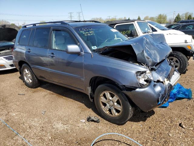 JTEDP21A340034631 - 2004 TOYOTA HIGHLANDER BASE GRAY photo 4