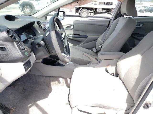 JHMZE2H56CS004551 - 2012 HONDA INSIGHT LX SILVER photo 7