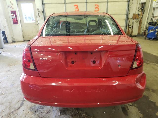 1G8AN12F44Z184318 - 2004 SATURN ION LEVEL 2 红色 照片 6