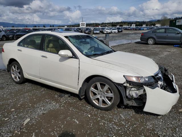 JH4CL96874C038821 - 2004 ACURA TSX WHITE photo 4