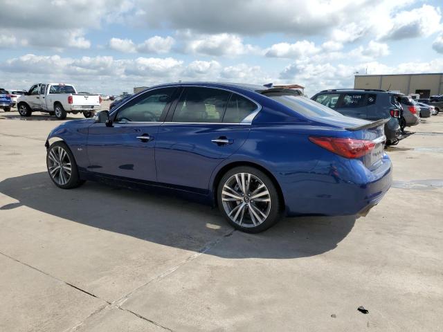 JN1EV7AP9LM205828 - 2020 INFINITI Q50 PURE BLUE photo 2