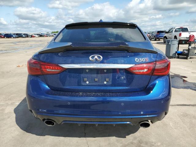 JN1EV7AP9LM205828 - 2020 INFINITI Q50 PURE BLUE photo 6