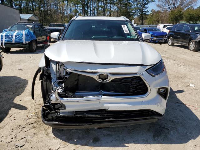 5TDGZRBH8NS594658 - 2022 TOYOTA HIGHLANDER XLE WHITE photo 5