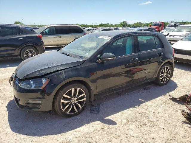 3VW217AU8GM026074 - 2016 VOLKSWAGEN GOLF S/SE BLACK photo 1