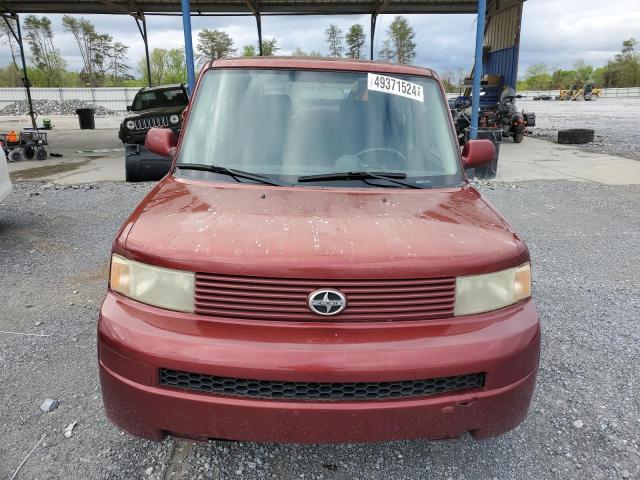 JTLKT324464096092 - 2006 TOYOTA SCION XB RED photo 5