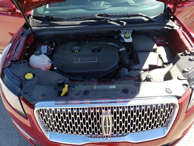 5LMCJ3C91KUL16811 - 2019 LINCOLN MKC RESERVE RED photo 12