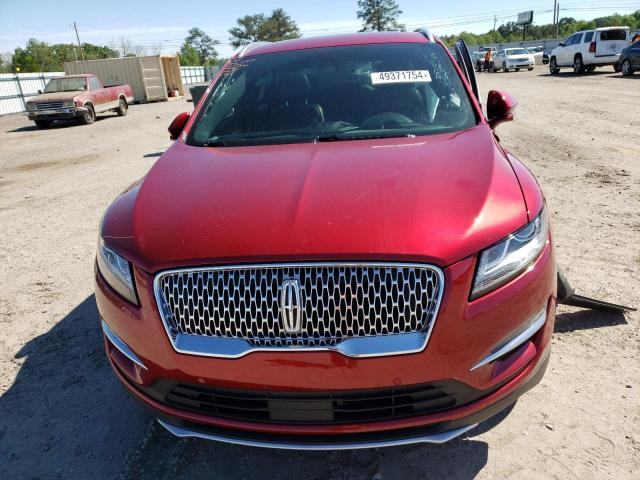 5LMCJ3C91KUL16811 - 2019 LINCOLN MKC RESERVE RED photo 5