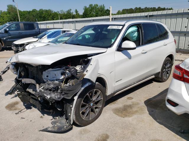 5UXKR2C53J0Z18262 - 2018 BMW X5 SDRIVE35I WHITE photo 1