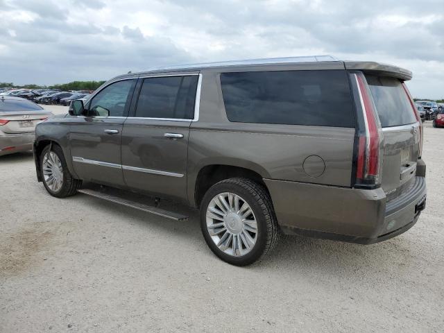1GYS3UKJ8FR599502 - 2015 CADILLAC ESCALADE ESV PLATINUM ყავისფერი ფოტო 2