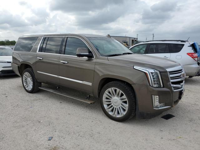 1GYS3UKJ8FR599502 - 2015 CADILLAC ESCALADE ESV PLATINUM ყავისფერი ფოტო 4