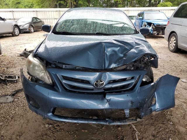 5YFBU4EE3DP213769 - 2013 TOYOTA COROLLA BASE BLUE photo 5