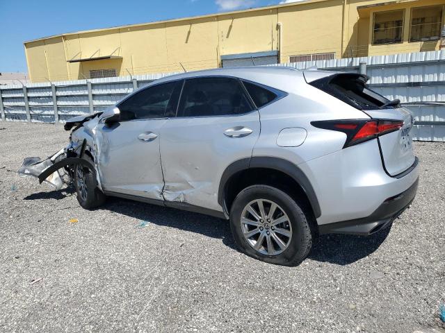 JTJYARBZ0K2150565 - 2019 LEXUS NX 300 BASE ვერცხლისფერი ფოტო 2