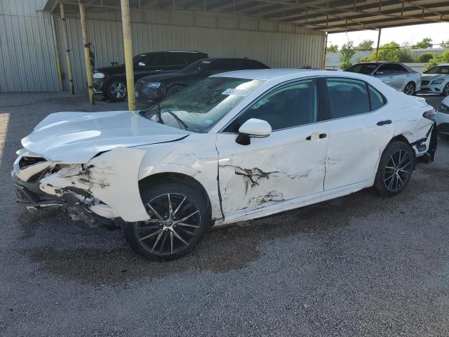 4T1G11AKXPU723502 - 2023 TOYOTA CAMRY SE NIGHT SHADE WHITE photo 1