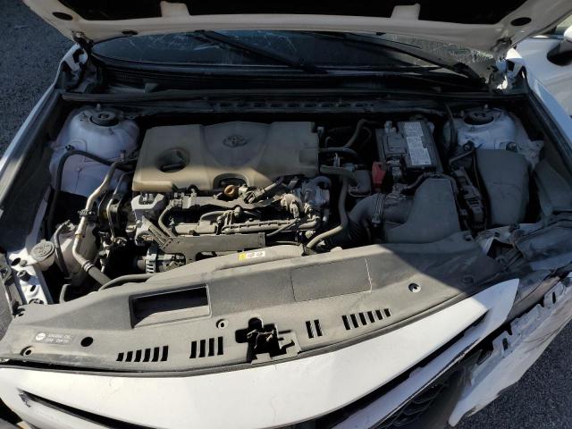 4T1G11AKXPU723502 - 2023 TOYOTA CAMRY SE NIGHT SHADE WHITE photo 11