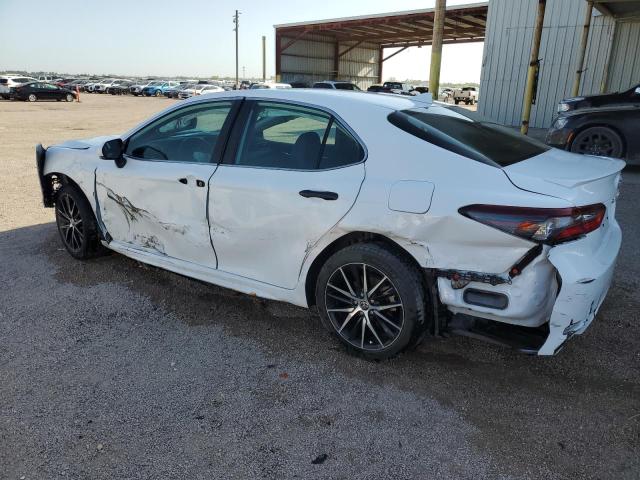 4T1G11AKXPU723502 - 2023 TOYOTA CAMRY SE NIGHT SHADE WHITE photo 2