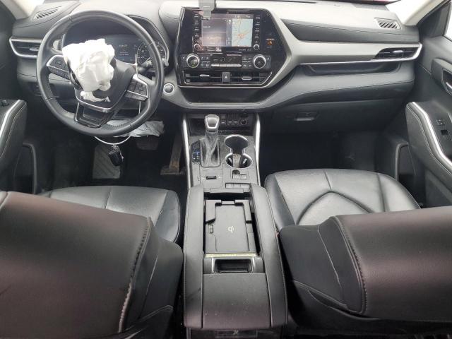 5TDHZRAHXMS050456 - 2021 TOYOTA HIGHLANDER XLE 栗色 照片 8