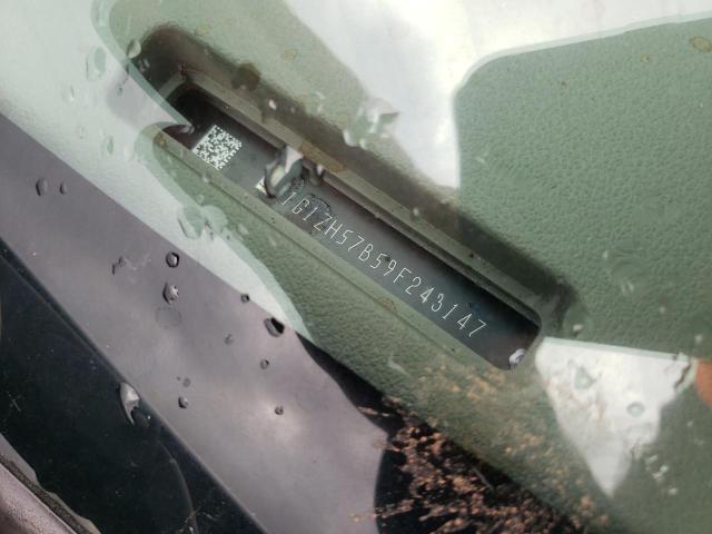 1G1ZH57B59F243147 - 2009 CHEVROLET MALIBU 1LT 银色 照片 12