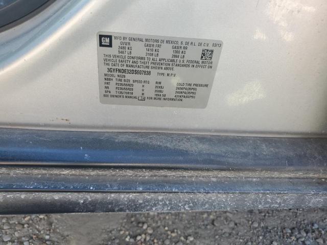 3GYFNDE32DS607838 - 2013 CADILLAC SRX PERFORMANCE COLLECTION GRAY photo 13