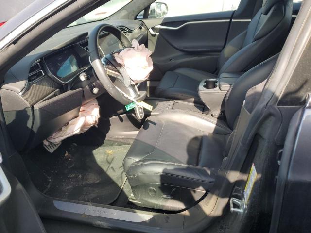 5YJSA1E41HF227394 - 2017 TESLA MODEL S 灰色 照片 7