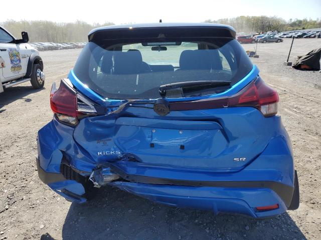 3N1CP5DV4ML553080 - 2021 NISSAN KICKS SR BLUE photo 6