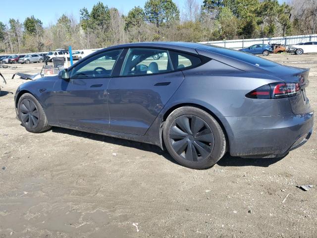5YJSA1E54PF516907 - 2023 TESLA MODEL S GRAY photo 2