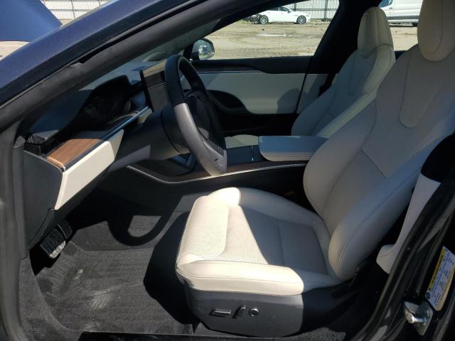 5YJSA1E54PF516907 - 2023 TESLA MODEL S GRAY photo 7