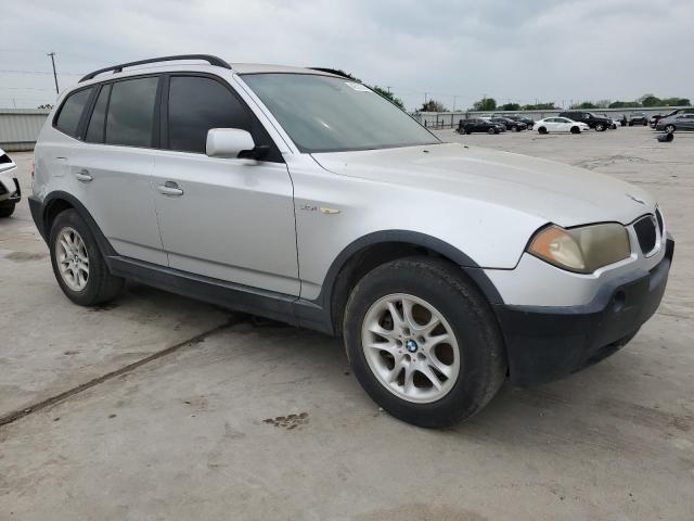 WBXPA73415WC52255 - 2005 BMW X3 2.5I SILVER photo 4