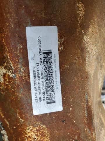 2G1FH1EJ3F9147785 - 2015 CHEVROLET CAMARO SS BURN photo 12