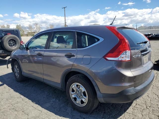 5J6RM4H35DL038842 - 2013 HONDA CR-V LX GRAY photo 2