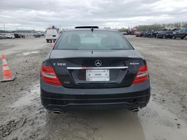 WDDGF8AB8EG233690 - 2014 MERCEDES-BENZ C 300 4MATIC BLACK photo 6