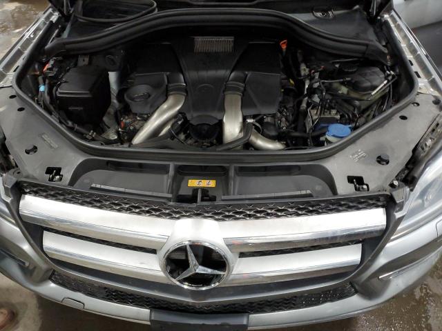 4JGDF7CE8EA280702 - 2014 MERCEDES-BENZ GL 450 4MATIC GRAY photo 12