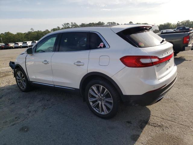 2LMPJ8LP5JBL21728 - 2018 LINCOLN MKX RESERVE Սպիտակ լուսանկար 2