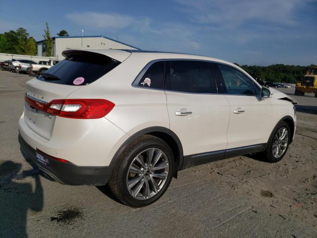 2LMPJ8LP5JBL21728 - 2018 LINCOLN MKX RESERVE WHITE photo 3