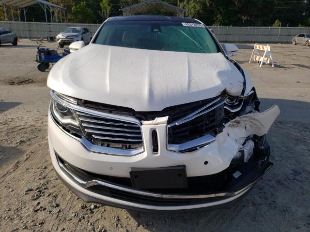 2LMPJ8LP5JBL21728 - 2018 LINCOLN MKX RESERVE Սպիտակ լուսանկար 5