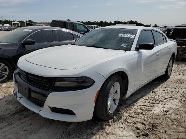 2C3CDXBG8MH608455 - 2021 DODGE CHARGER SXT WHITE photo 1